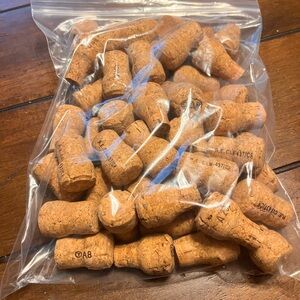 50 used Champagne Corks for crafts recycling art home decor etc all natural
